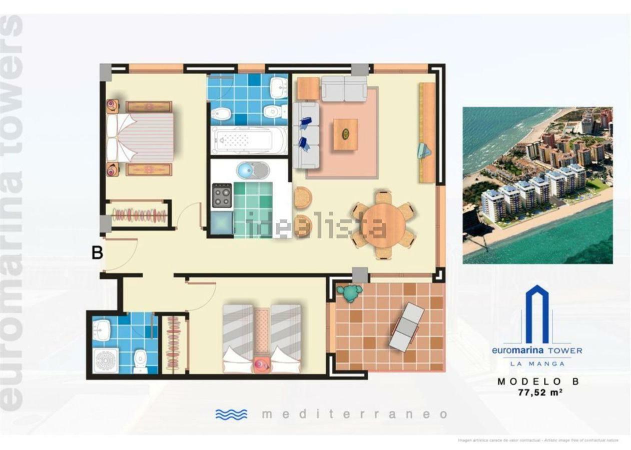 La Manga Apartamento - Primera Linea San Javier Eksteriør bilde